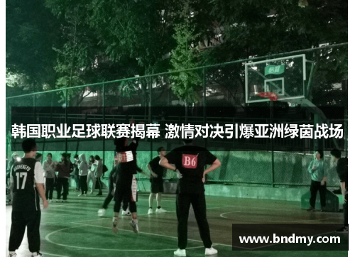 韩国职业足球联赛揭幕 激情对决引爆亚洲绿茵战场 韩国职业足球联赛揭幕 激情对决引爆亚洲绿茵战场